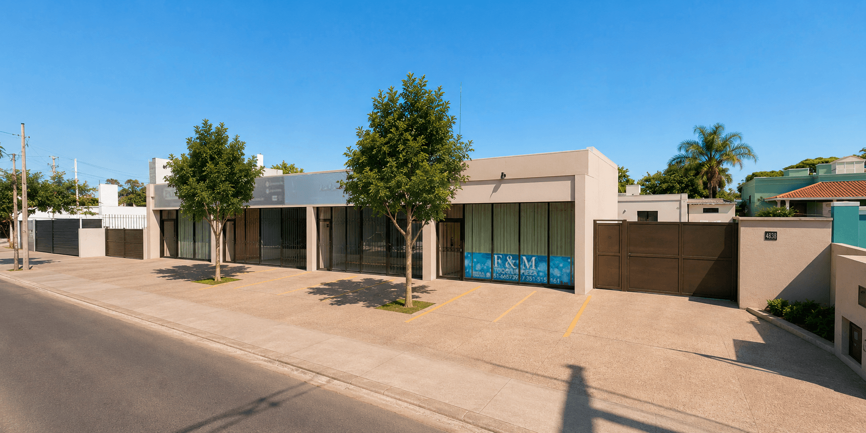 Housing Claret — conjunto entregado