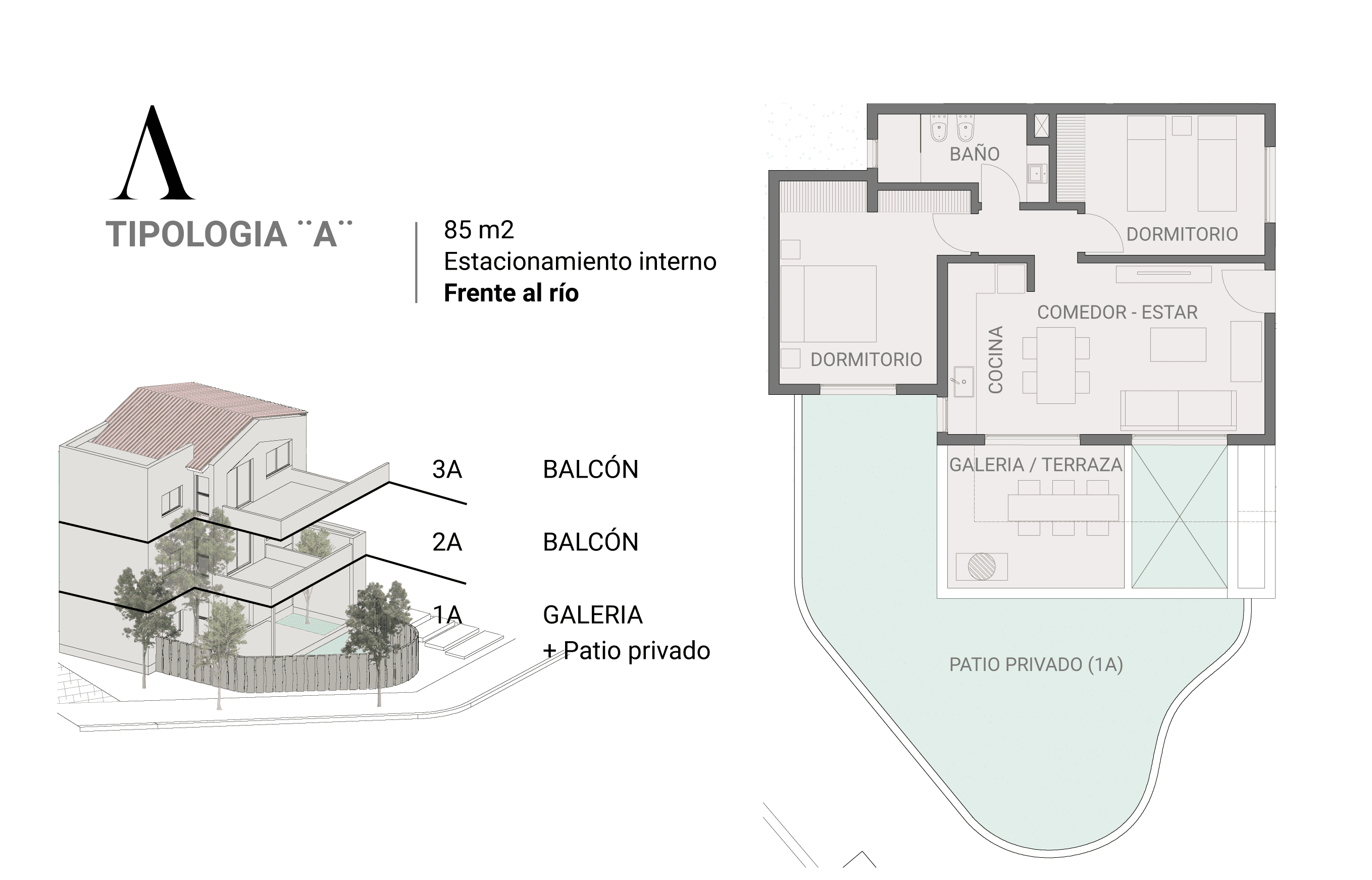 SantAldea — plano tipología A