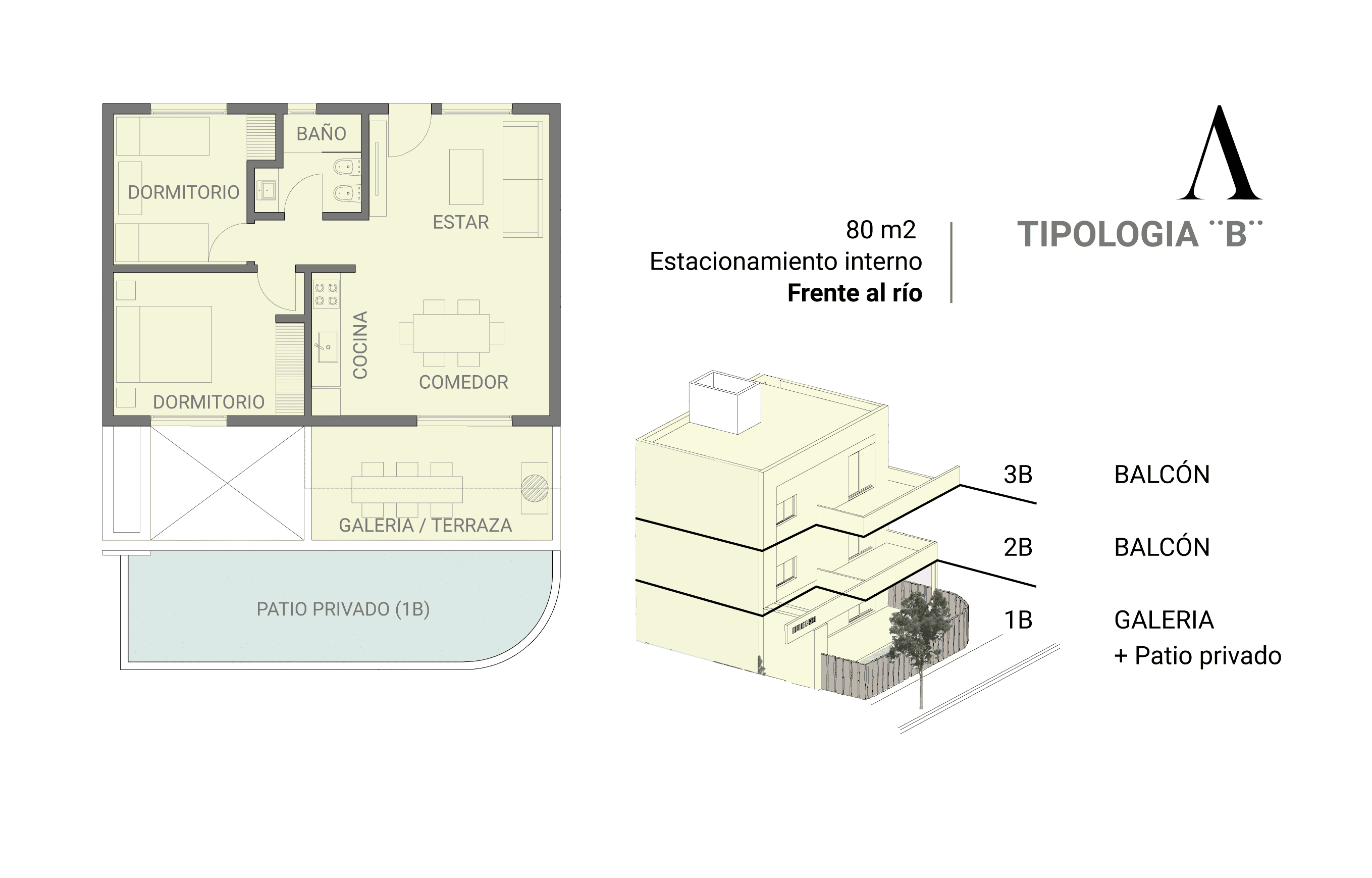 SantAldea — plano tipología B