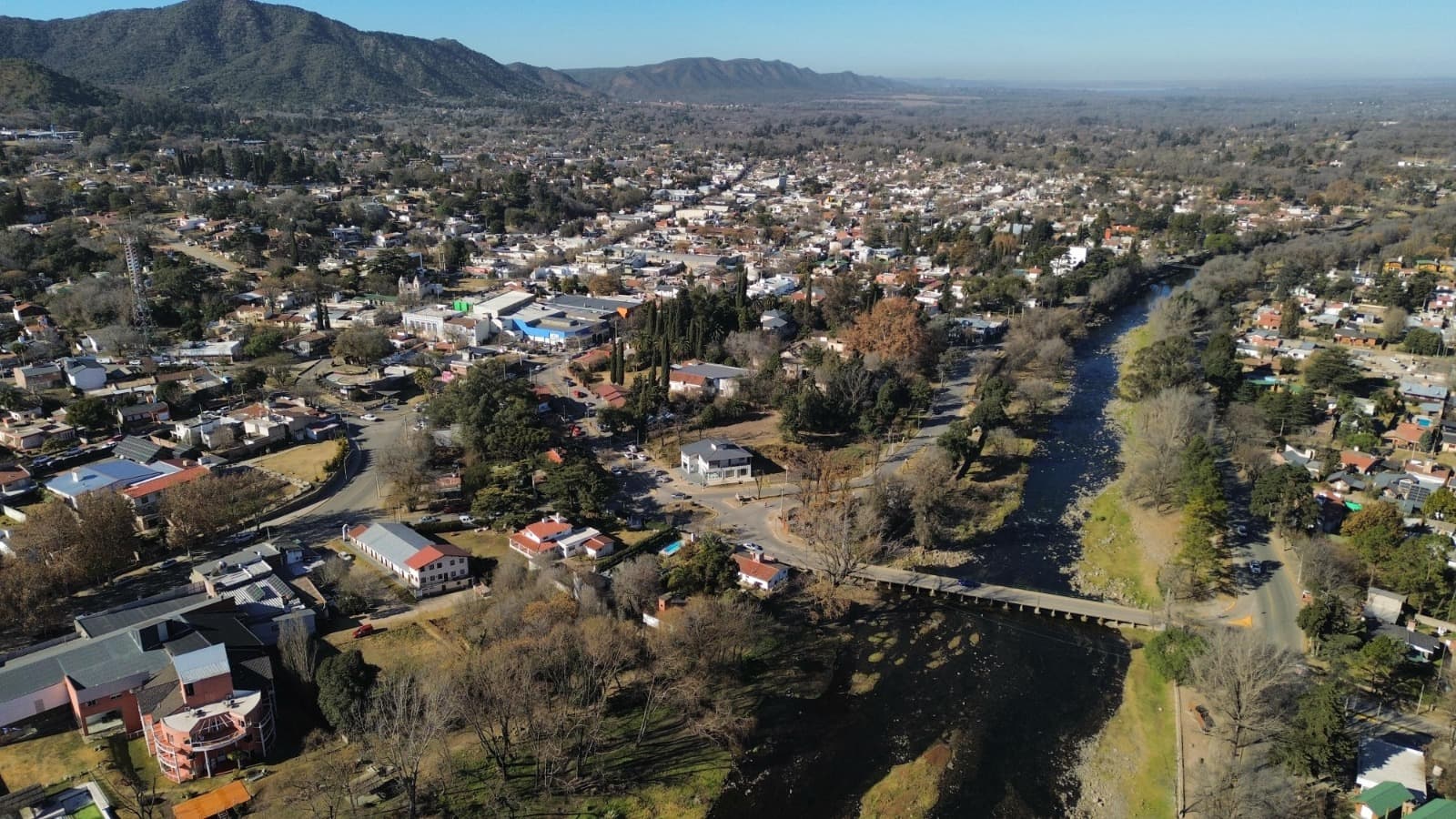 Vista aérea del entorno — SantAldea, Santa Rosa de Calamuchita